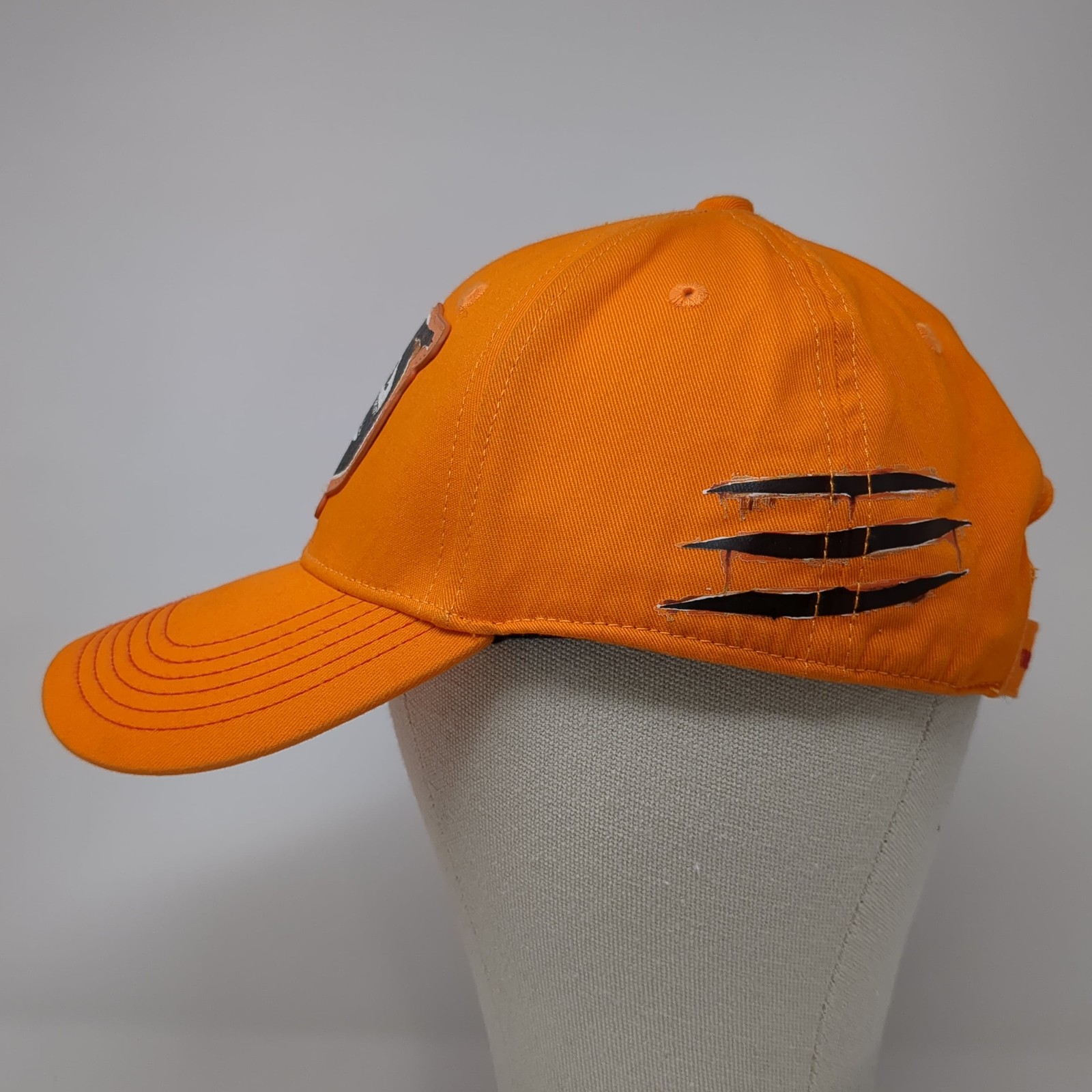 Jurassic World Patch Strapback Hat Orange One Siz… - image 3