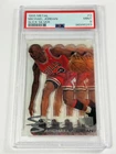 MICHAEL JORDAN 1995 FLEER METAL #3 SLICK SILVER ACETATE INSERT CARD PSA 9 BULLS