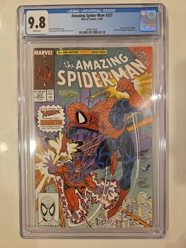 Amazing Spider-Man 327 CGC 9.8 Marvel Comics 1989
