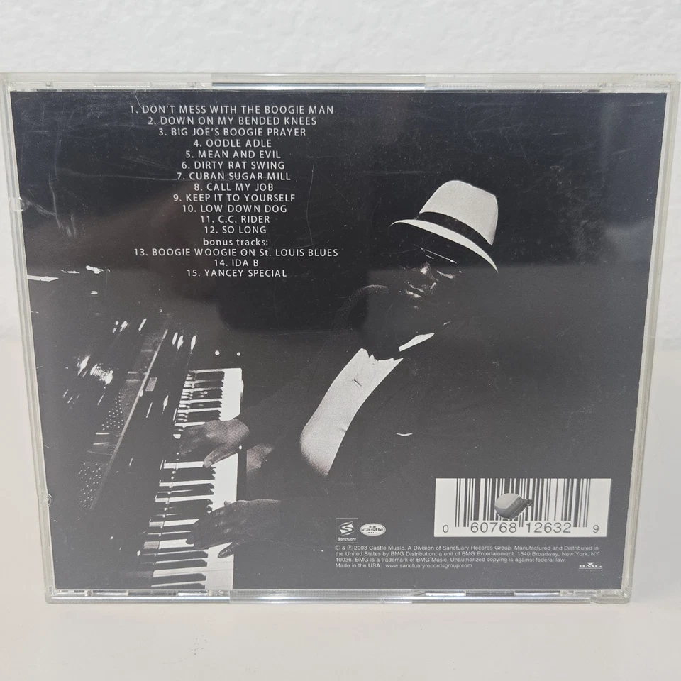 Big Joe Duskin - Don't Mess with the Boogie Man (CD, 2003, Castle Music) Foto 2 de 4