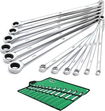 Sk Extra Long Ratcheting Wrench Set Double Box End Wrench Set 12-piece Metric
