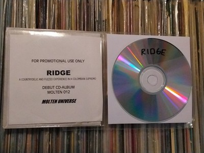 RARE RIDGE Countrydelic Fuzzed Experience Colombian Supremo CD Promo STONER ROCK