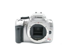 Canon EOS Digital Rebel XT 8MP DSLR Camera Body Silver TESTED  B38-XT-129C 