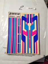 Parma 10666 Graphics 5 Decal Sheet – Retro Stripe Vintage RC Design Set