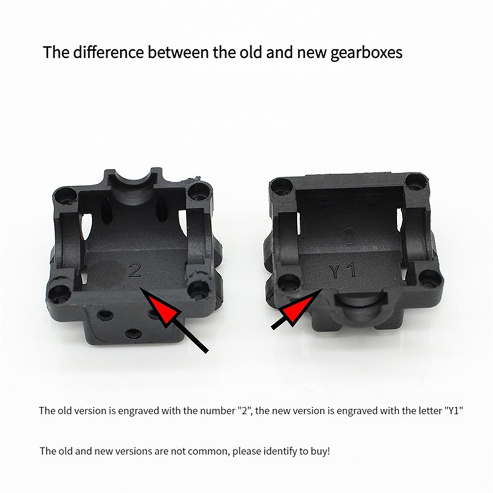 Gearbox Upper and Lower Parts Assembly for Wltoys K969 K989 284131 New Version