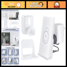 2-in-1 Wall Mount for Starlink Router  Power Supply, Hidden Adapter Holder for