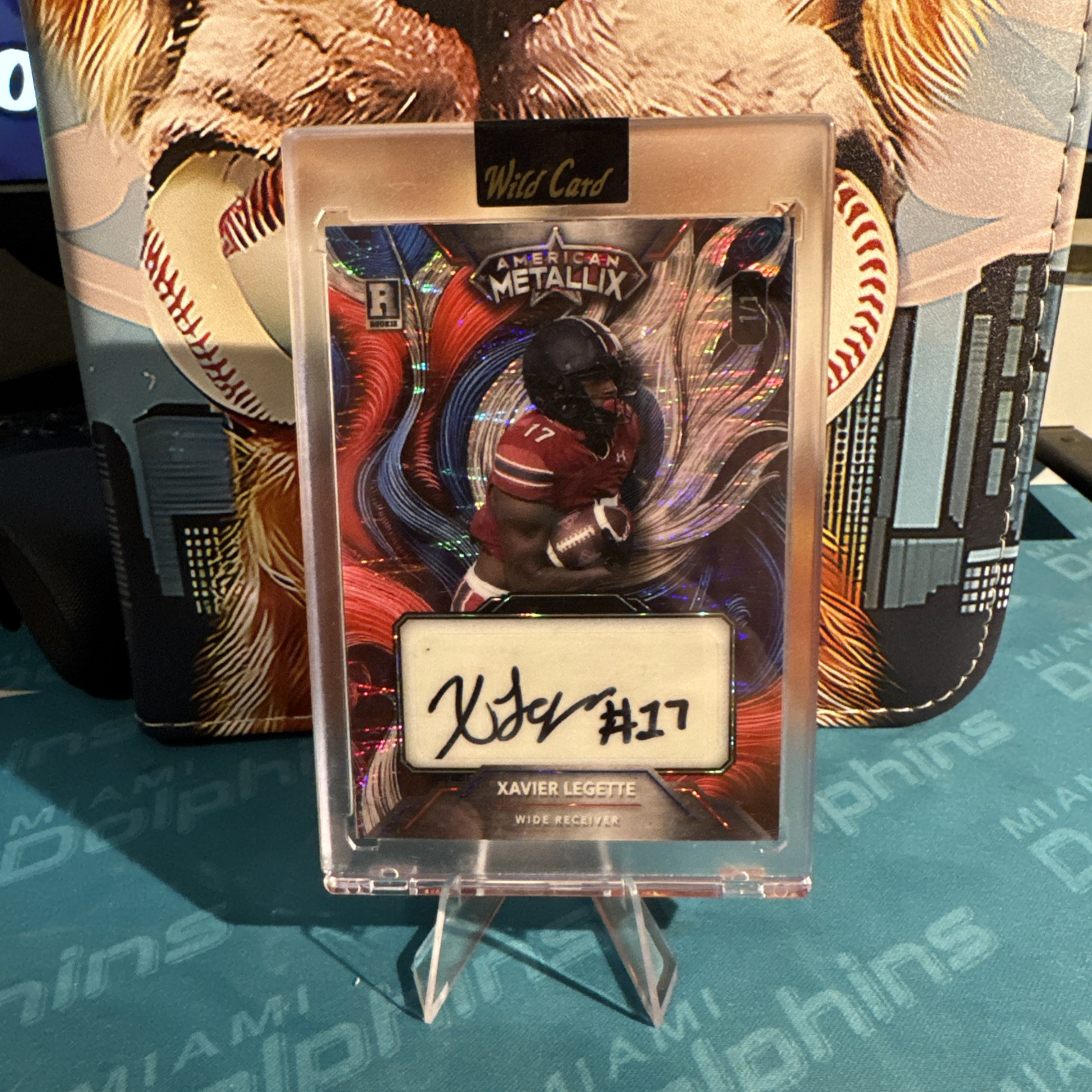 2023 Wild Card American Metallix Xavier Legette Rookie Auto 1/1