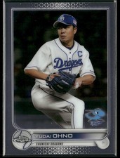 Yudai Ohno 2022 Topps Chrome NPB Chunichi Dragons - WBC Japan