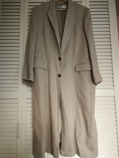 Zara Leinenmantel 100% Leinen oversized M L