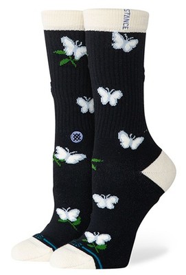 Stance Damen Meadows Crew Socken Black | Größe S 35-37