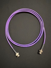Belden 1855A BNC Male to BNC Male 6 FT Cable Purple 