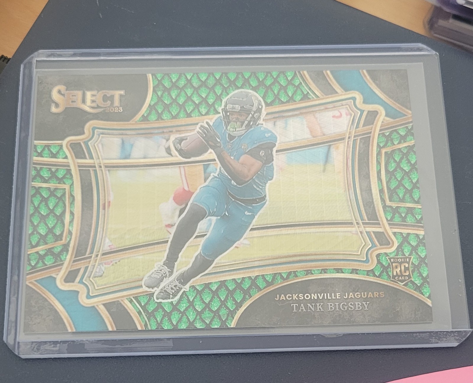 2023 Panini Select - Field Level Tank Bigsby #344 Dragon Scale Prizm 70 /70 (RC)