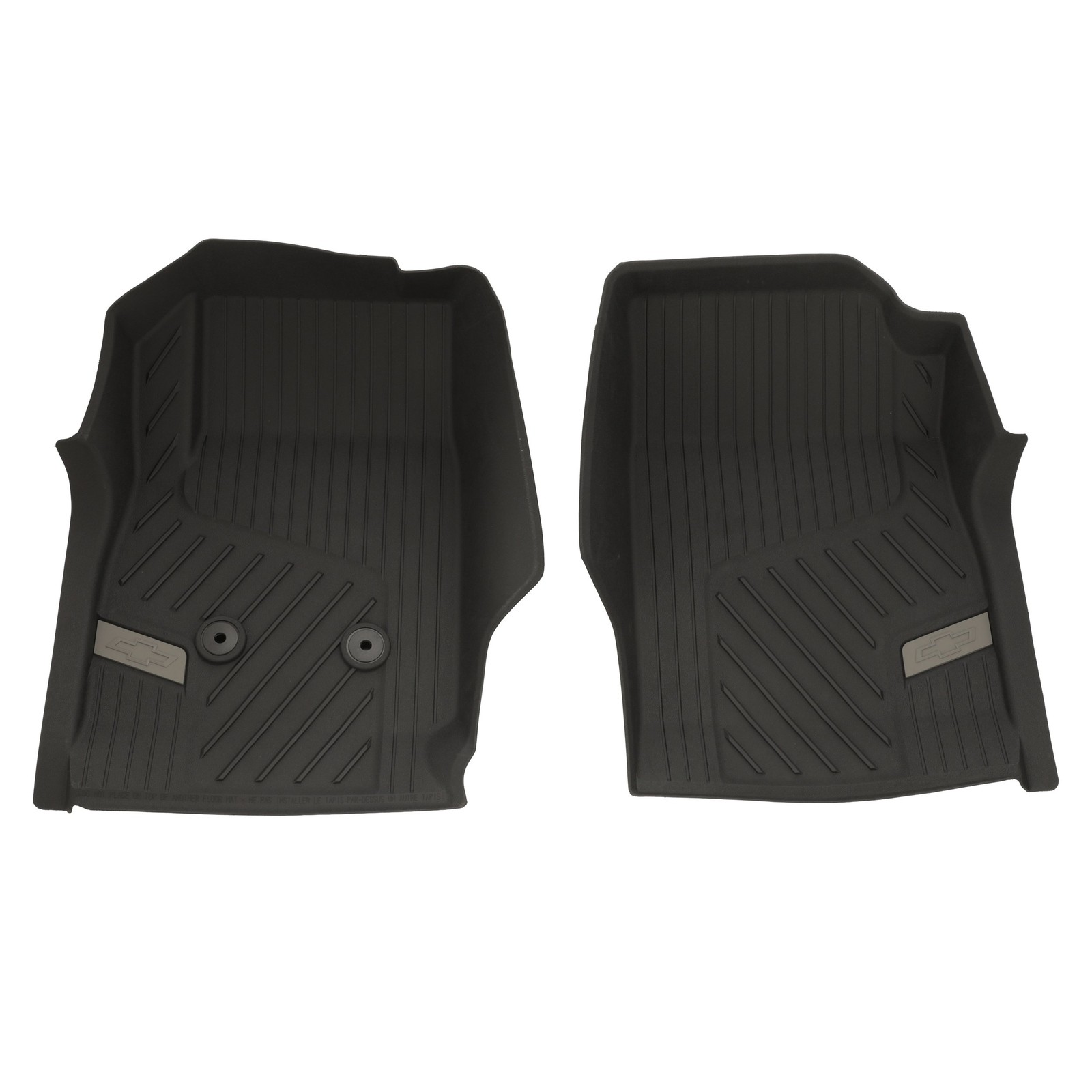 Tapetes de piso todo clima delanteros para Chevrolet Colorado 2015-2022 (P/N 84708369)