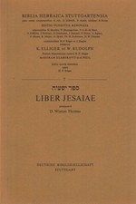 Liber Jesaiae - H. P. Rüger (Deutsche Bibelgesellschaft)