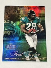1998 Flair Showcase Football Row 2 (Style) - Fred Taylor RC - Jaguars
