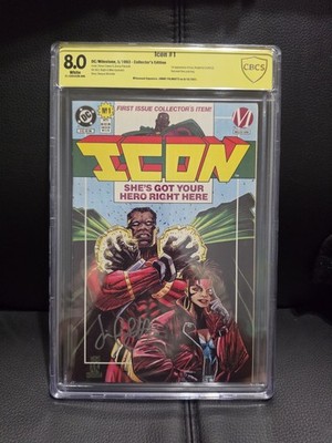 DC/Milestone Icon #1 Collector's Edition First Appearance Signed Jimmy Palmiotti