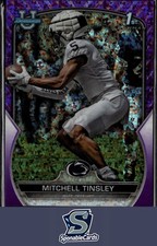 2022 Bowman University Chrome #72 Mitchell Tinsley Purple Refractor #/399