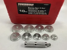 USED #3 - Powerbuilt 948004 Bearing Race And Seal Installer Tool Set