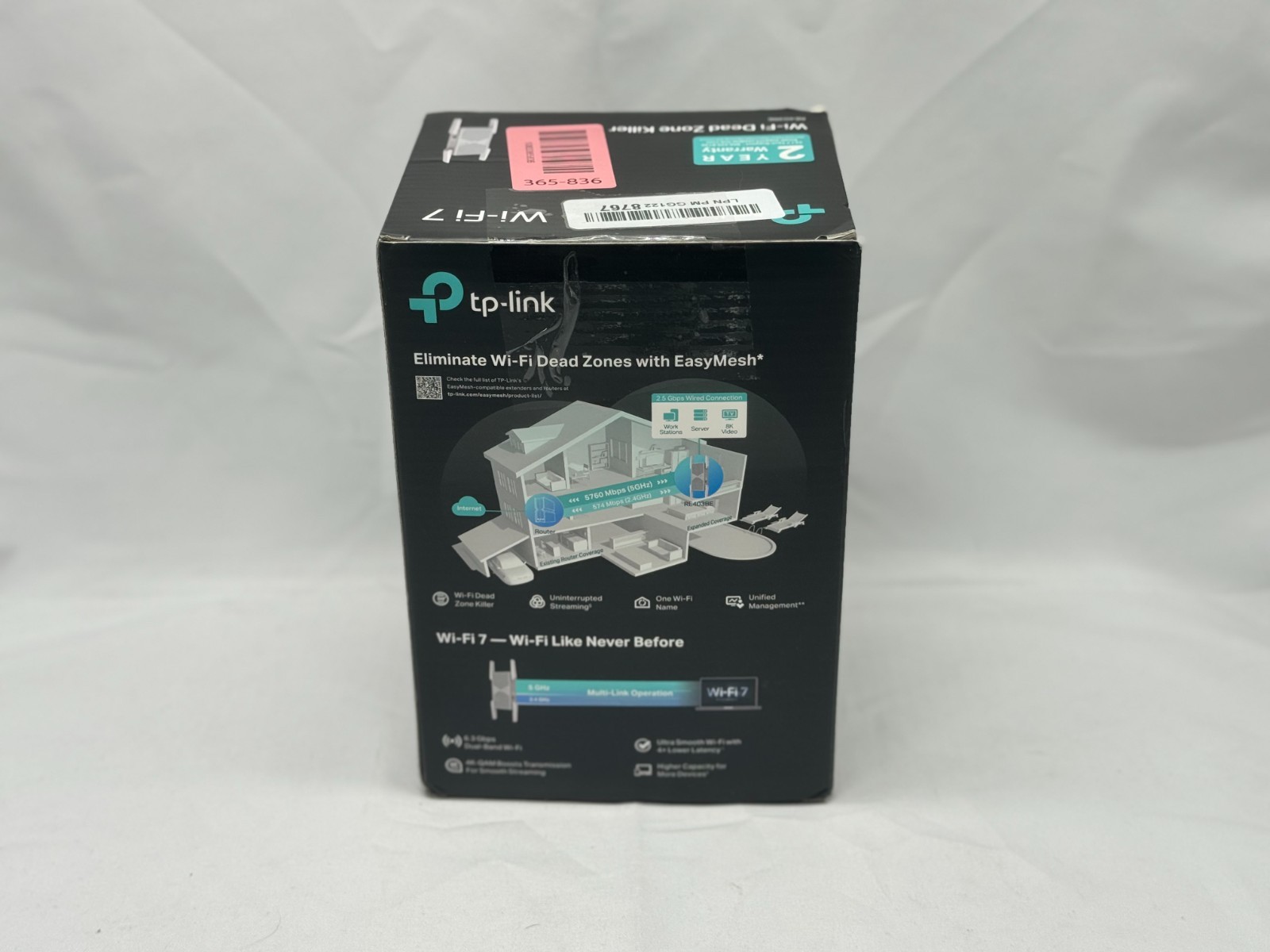 Range Extendar TP-Link BE6300 Wi-Fi 7 Range Extender RE403BE | eBay