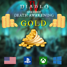 DIABLO 4 SEASON 14 GOLD  LORD OF HATRED NO B...