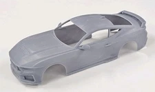 ABS-LIKE RESIN 3D PRINTED 1/25 2023 FORD MUSTANG GT BODY