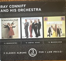 Ray Conniff 'S Wonderful&rsquo; & &lsquo;S Awful Nice&rsquo; & &lsquo;S Marvelous&rsquo; 3CD Set EX Condition