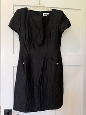 dani max dress Size 6 Vintage Black With Button Detail