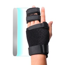 2 Finger Trigger Finger Splint Finger Brace Adjustable Hand and Wrist Support
