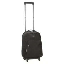 Roadster 17 in. Rolling Backpack, Black