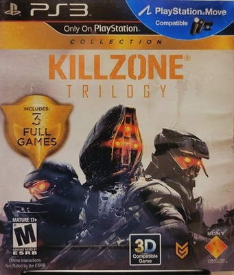 Killzone Trilogy Collection (PlayStation 3 PS3) CIB/ Tested/ Manual/ Fast Ship