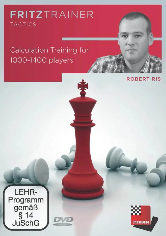 Chess Base Ris:calculation Training For 1000-1400, Ratgeber Von Robert Ris - Image 3