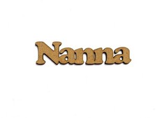 Nanna MDF Shape 3 no Bundle Pack/Craft Blanks/Stock Clearance