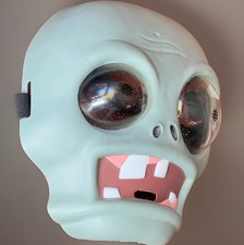 Plants Vs Zombies Jazwares 2013 Zombie Mask Retired EA Halloween Cosplay Rare