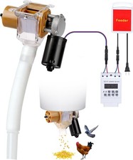 Timed Automatic Chicken Feeder and Duck Feeder, Timed Poultry Feederer Great for