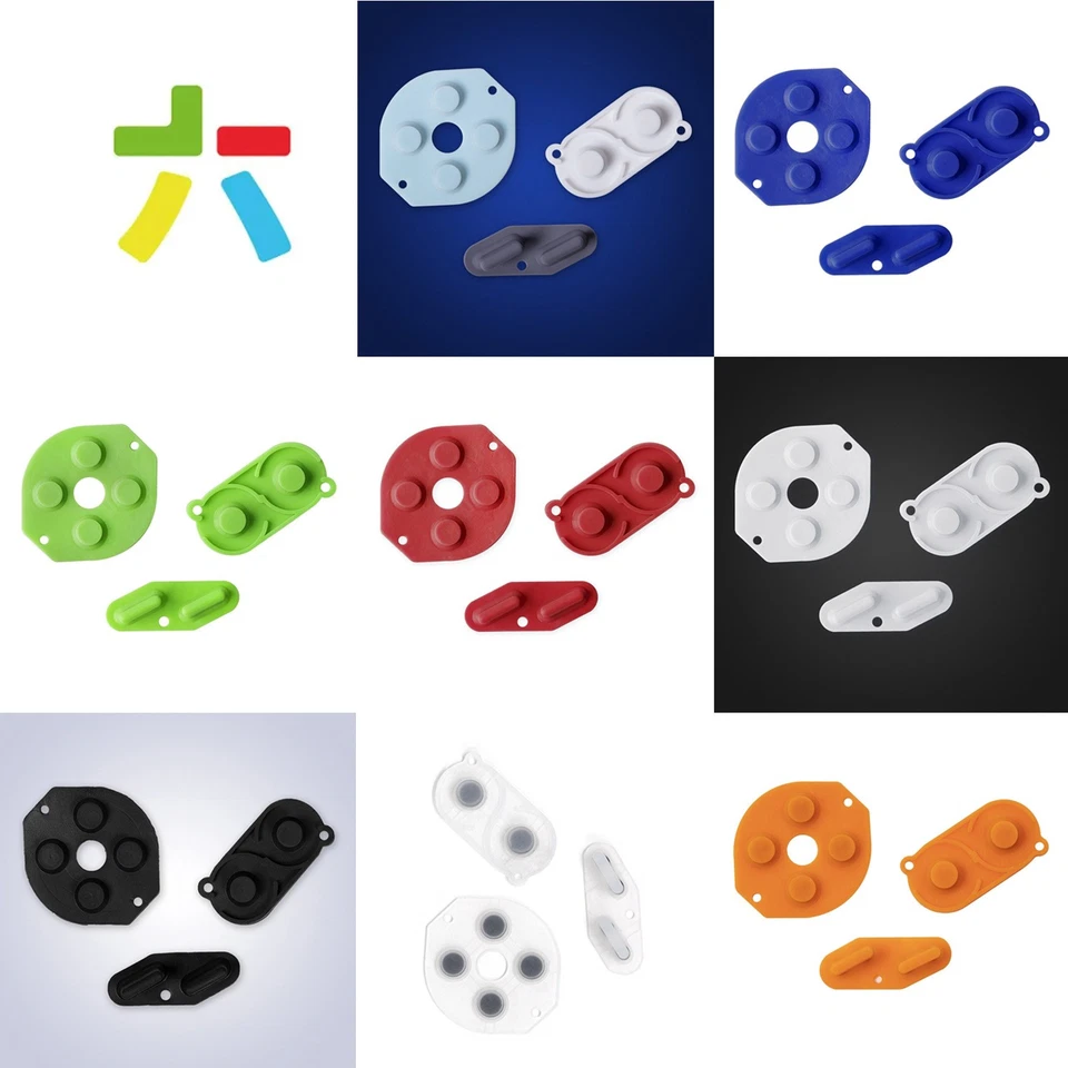 FÜR NINTENDO RetroSix Silikon Pads für Game Boy Classic GB DMG-01