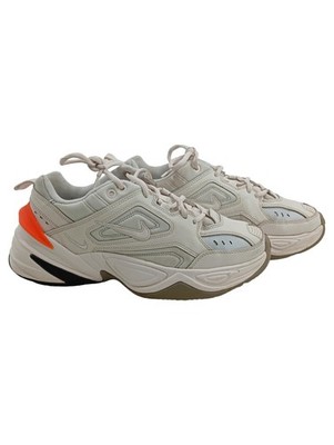 Nike M2K Tekno Damen Sneaker Low Leder Weiß Gr. 39 Freizeit Sport