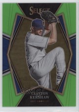 2022 Panini Select Premier Level Neon Green Prizm 62/99 Clayton Kershaw #149 nd3
