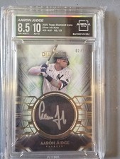 Aaron Judge 2021 Topps Diamond Icons Auto /25 #AC-AJU Arena Club 8.5 auto 10