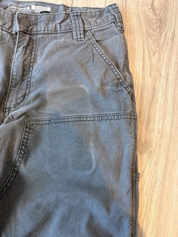 Carhartt Rugged Flex Relaxed Fit Double-Front Knee Canvas Trousers Men's 31x32, photo 2 of 5