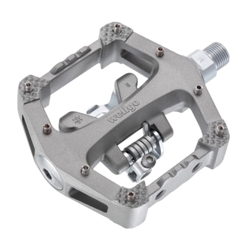 Free Shipping For MTB Platform/Clip Pedals Magnesium Cr-Mo Sealed Axle Wellgo