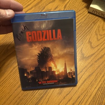 GODZILLA Blu Ray BRYAN CRANSTON 2-DISC DVD & BLU RAY Discs VG 3.99