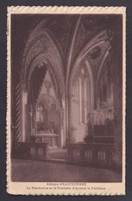 FRANCE, RPPC Postcard, Hautecombe Abbey, Sanctuary and Tomb of Aymon the Pacific