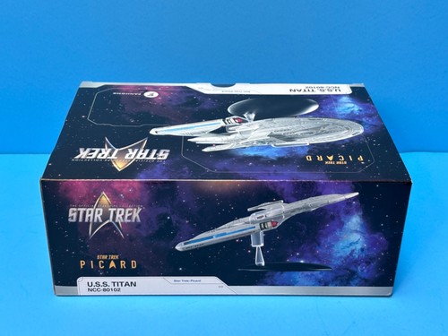 Fanhome Star Trek Picard Luna Class U.S.S. Titan NCC-80102 New in Open Box #1 - Picture 4 of 6