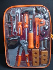 black and decker junior deluxe tool set 85 piece