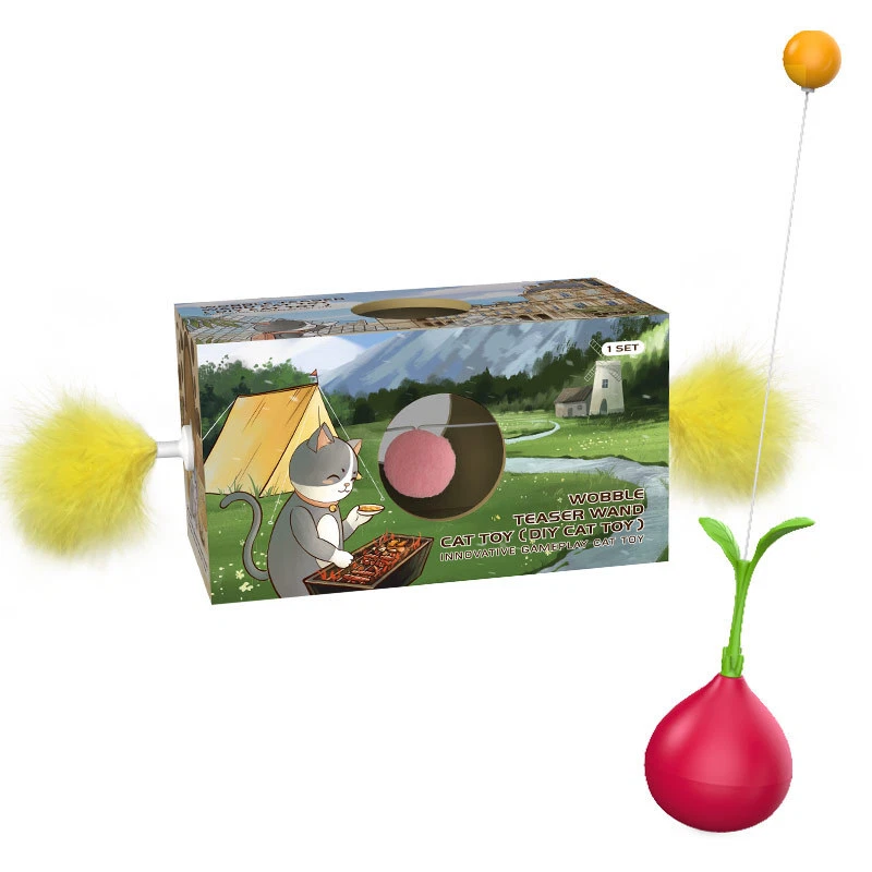 Cat Stick Cat Roly-Poly Interactive Indoor Toy
Opens in a new window or tab