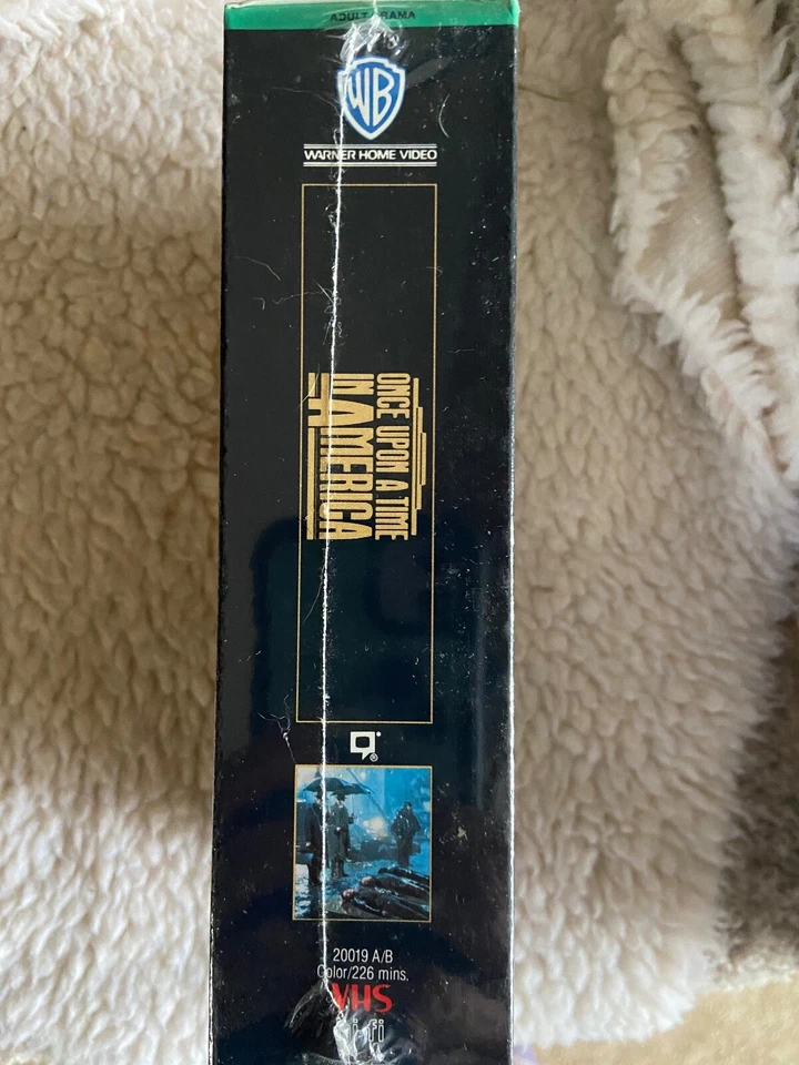 VHS-"ONCE UPON A TIME IN AMERICA" NEW- FACTORY SEALED- W/ WATERMARKS - Image 4 of 4