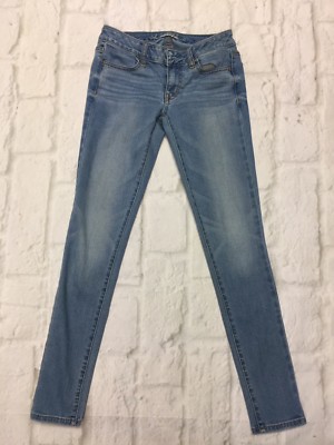AMERICAN EAGLE Super Stretch Jeggings 2 Medium Wash  Denim 2 