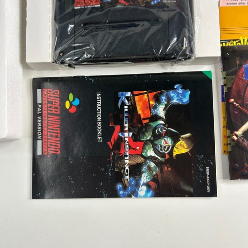 Killer Instinct Free Watch Nintendo Super NES (SNES, 1994 PAL) Complete + CD - Zdjęcie 12 z 13