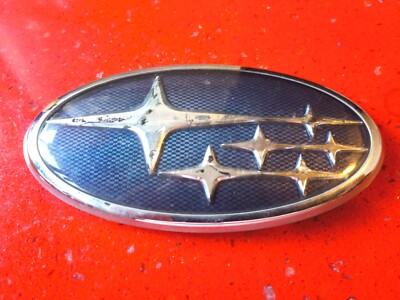 2006 SUBARU IMPREZA OUTBACK WRX STI REAR EMBLEM BADGE LOGO USED