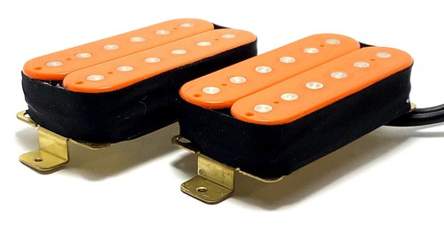 Dragonfire SCREAMERS Humbucker Pickup SET Bridge & Neck HH Pickups, Color Choice - Picture 25 of 52